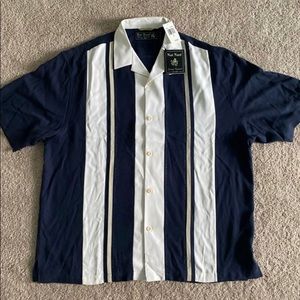 NWT Nat Nast KS33H Mens XL Shirt Bowling Panel
